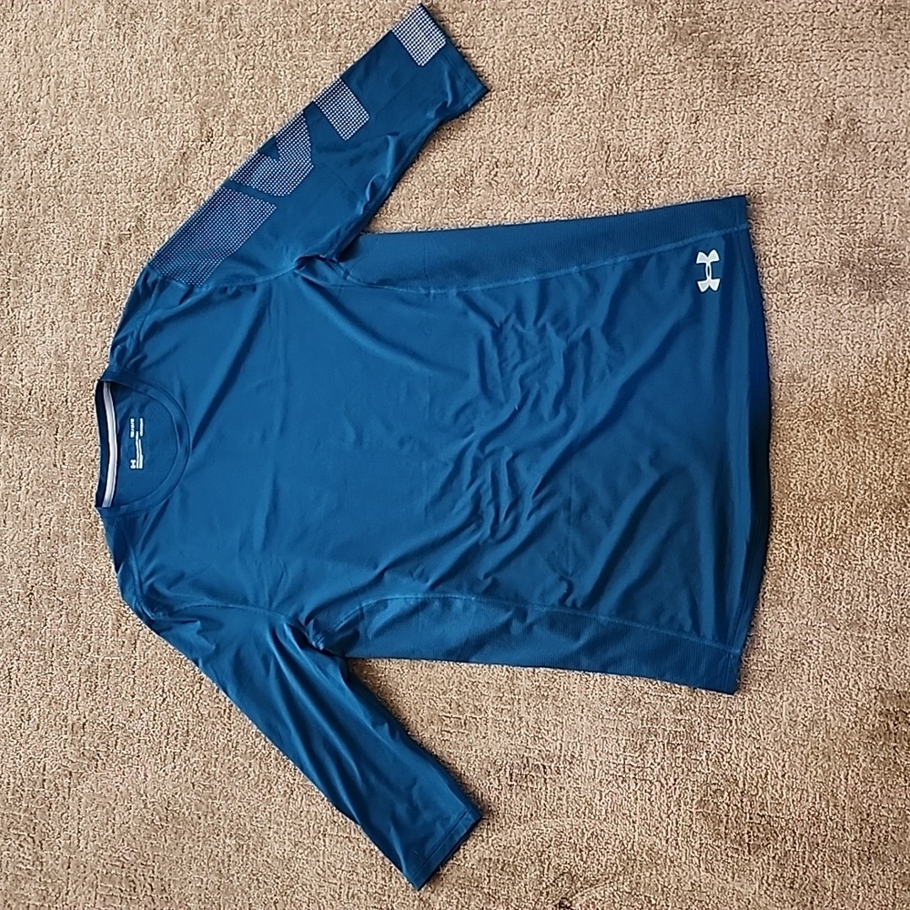 Under Armour Fitted Heat Gear 3/4 Sleeve Shirt